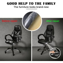 Zhuxi Shop B 15CMX25CM-SIYAH Pu Deri Kumaş Düzelt Kendinden Yapışkanlı Kumaş Tamir Yaması Mobilya Koltuk Tamir Yamaları Araba Koltuk Düzeltme Yaması Uygulama Için Deri (Yurt Dışından)