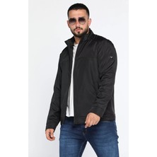 Mishar İtalia Dik Yaka Astarlı Erkek Mevsimlik Mont