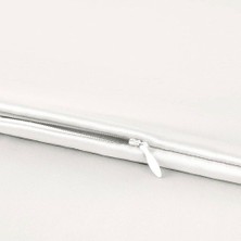 Beyaz RENKLI 100% Ipek Yastık Kılıfı ( 50 cm 70 Cm)