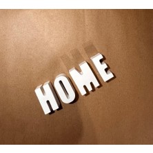 Workshop Warmth Home Yazısı Ev Dekoratif Obje