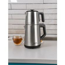 Tefal Xl Aile Boyu Kapasite Paslanmaz Çelik Çay Makinesi, 1,2 L Çaydanlık ve 1,8 L Su Isıtıcı, Sıcak Tutma Fonksiyonu, Otomatik Kapanma