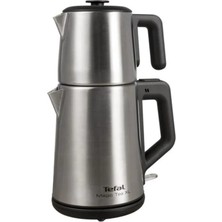 Tefal Xl Aile Boyu Kapasite Paslanmaz Çelik Çay Makinesi, 1,2 L Çaydanlık ve 1,8 L Su Isıtıcı, Sıcak Tutma Fonksiyonu, Otomatik Kapanma