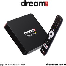 Dreamstar Nova | TV+ (12 Ay Premium Üyelik Hediyeli) 4K Lisansli Android TV Box | 2GB Ram | 32GB Hafıza