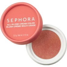 Sephora All-In-One Cream Color - Krem Allık 02 Tangy Grapefruit (3,50 G)