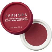 Sephora All-In-One Cream Color - Krem Allık 06 Dramatic Plum (3,50 G)