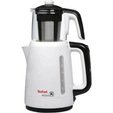 Tefal Cam Demlikli Çay Makinesi, 0.9 L Kapasiteli Cam Demlik, 1.9 L Su Isıtıcı Haznesi, Şık Tasarım, Otomatik Kapanma