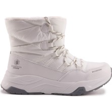 Lumberjack BOARD 4PR Beyaz Kadın Kürklü Bot