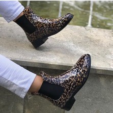 Miomia Şah Kadın Leopar Yağmur Botu