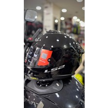 Ls2 Stream 2 Siyah Kask  +Siyah Cam