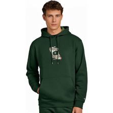 On My Vision Tasarım Kapşonlu Sweatshirt
