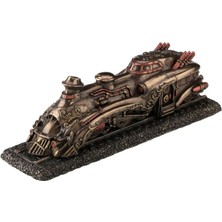 Veronese Lokomotif Tren Zephyr - Steampunk  - 28.5 cm