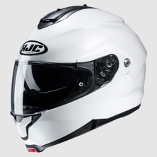 Kask Hjc C91N Inci Beyazı