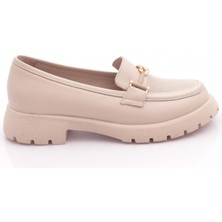 Dgn 4269 Kadin Aksesuarli Loafer Ayakkabi