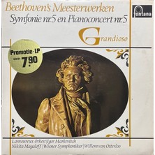 Beethoven's Meesterwerken – Symfonie Nr. 5 Klasik Lp Plak