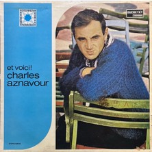 Charles Aznavour - Et Voici! Lp Plak