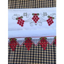 Güpürlü, Nakışlı El Havlusu 50X90 %100PAMUK