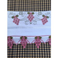 Güpürlü, Nakışlı El Havlusu 50X90 %100PAMUK