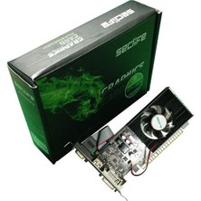 Seclife Nvidia 2gb Geforce GT610 Ddr3 64 Bit HDMI DVI VGA Lp Single Fan