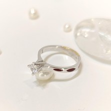 Altın Ofisi Tek Taş Yüzük 14 Ayar Altın