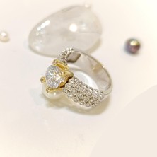 Tek Taş Yüzük 14 Ayar Altın Hd Videolu