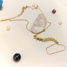 Altın Ofisi V Şahmeran Bileklik Künye 14 Ayar Altın