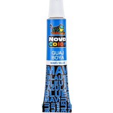 Nova Color Guaj Boya Tüp Mavi NC-117