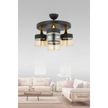 Esslight Tanem 4 Lü Modern Plafonyer Avize