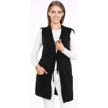ÇALIKUŞU TRİKO SİMLİ YELEK M2340 SİYAH