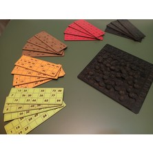 Tombala Oyunu Ahşap Özel Üretim Cnc Kesim Mdf