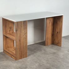 Ed Pet Dizayn Porto Çalışma Masası. Modern Çizgiler , 50*120 cm Atlantik Çam