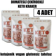 Blendfood Domatesli ve Çekirdekli Ketojenik Kraker (60 gr x 4 Adet)