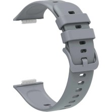 Dmay Huawei Watch Fit 2 Uyumlu Silikon Bileklik Tokalı Kordon Kayış