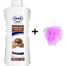Ersağ Argan Yağlı Duş Jeli 1000 ml -( Lif Hediye'li )
