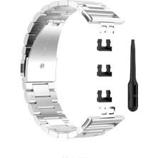 Dmay Huawei Watch Fit Uyumlu Paslanmaz Metal Kordon