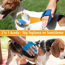 Lady Fify Silikon ve Ayarlanabilir Kedi Köpek Tüy Toplama ve Masaj Tarağı