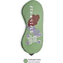 Soğuk Jelli Yaşlılık Karşıtı Işık Önleyici Unisex Yıkanabilir Uyku Maskesi Uyku Gözlüğü Göz Bandı