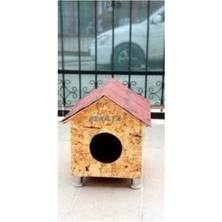Ahşap Kedi Evi Kedi Kulübesi Ahşap Kedi Kulübesi