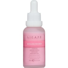 Licape B-12 Revitalizing Aydınlatıcı Bariyer Güçlendirici Nemlendirici Pink Serum 30ml