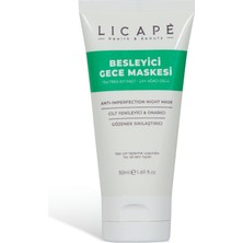 Licape Besleyici Gece Maskesi ( Çay Ağacı Özlü ) 50ml