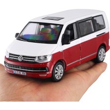 Sanlindou 132 Alaşım Die Cast Model Araba Otobüs Mpv Model Iş Araba Çocuklar Için Kapıyı Açmak Için Geri Ses ve Hafif Müzik ile Iş Araba | Diecasts & Toy Araçları (Yurt Dışından)