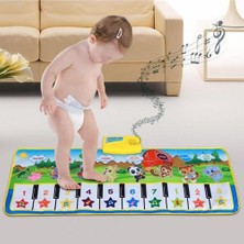 Sanlindou 98X36CM Çocuklar Play Play Play Play Paspor Paspas Müzik Halı  Oyun Mat  Çocuk Çocuk Piyano Müzikal Halı Eğitimi Öğrenme Oyuncakları | (Yurt Dışından)