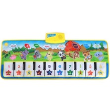 Sanlindou 98X36CM Çocuklar Play Play Play Play Paspor Paspas Müzik Halı  Oyun Mat  Çocuk Çocuk Piyano Müzikal Halı Eğitimi Öğrenme Oyuncakları | (Yurt Dışından)