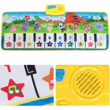 Sanlindou 98X36CM Çocuklar Play Play Play Play Paspor Paspas Müzik Halı  Oyun Mat  Çocuk Çocuk Piyano Müzikal Halı Eğitimi Öğrenme Oyuncakları | (Yurt Dışından)