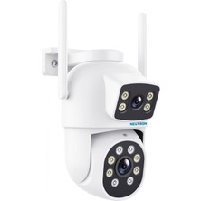 Neutron Nif Bilişim Neutron NTL-PT-13W-DBW2 Çift Kameralı 2mp Hd Wi-Fi Pan/tilt Dış Mekan Ip Kamera