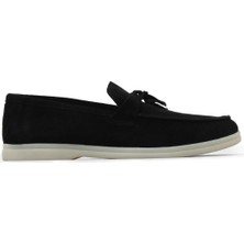 Bueno Shoes Siyah Süet Erkek Loafer 05MS101 05MS101