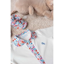 Atelier Babbi Bebek Tulum - Minik Çiçekler / Kırmızı