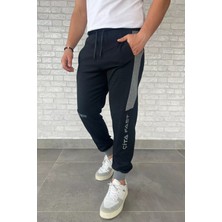 Mishar İtalia Erkek Paça Ribanalı Yazı Baskılı Jogger Eşofman Altı