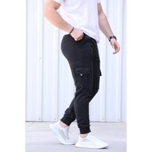 Mishar İtalia Paça Ribanalı Kargo Cepli Jogger Eşofman Altı