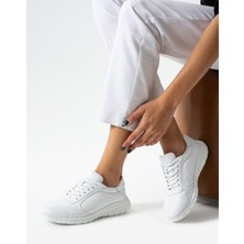 GOLDER Deri Kadın Günlük Spor Ayakkabı