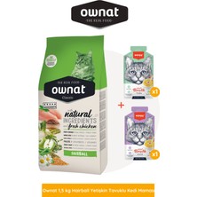 Ownat 4 kg Hairball Yetişkin Tavuklu Kedi Maması